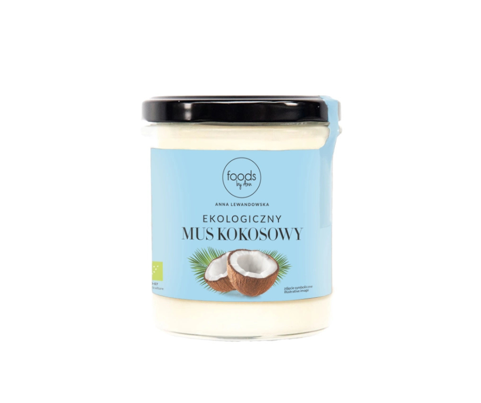 Mus kokosowy ekologiczny 270g - Foods by ann