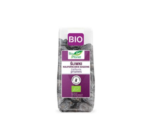 Śliwki kalifornijskie suszone bezglutenowe bio BIO 200 g - Bio Planet
