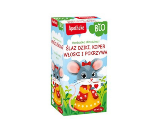 Herbatka dla Dzieci na Oskrzela 20x 1,5 g - Apotheke