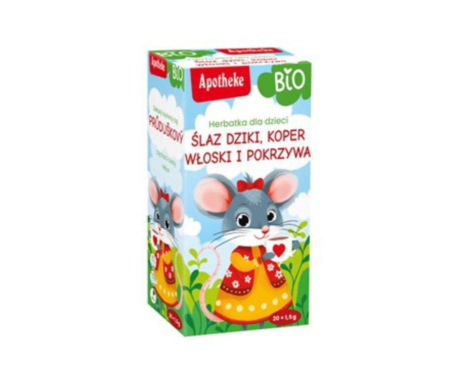 Herbatka dla Dzieci na Oskrzela 20x 1,5 g - Apotheke