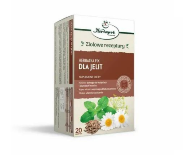Herbatka Dla Jelit FIX 40 g (20x 2 g) - Herbapol Kraków