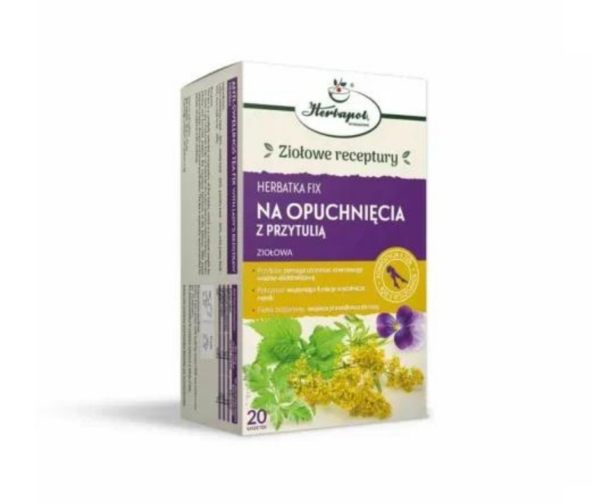 Herbatka na Opuchnięcia z Przytulią 40 g (20x 2 g) - Herbapol Kraków