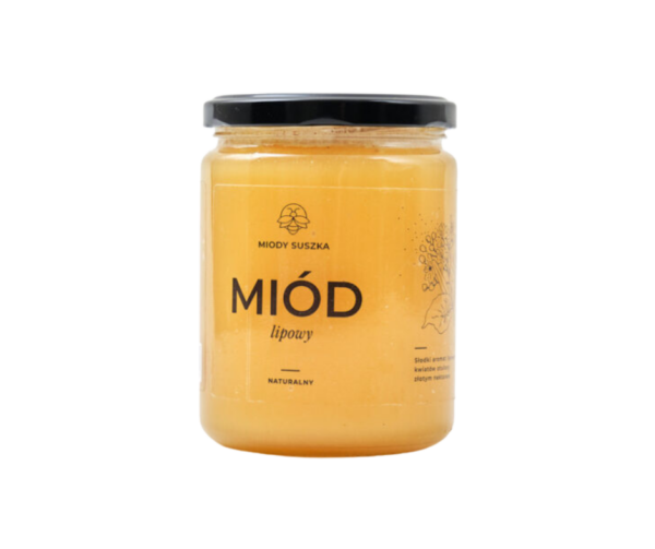 Miód lipowy 700g - Miody Suszka