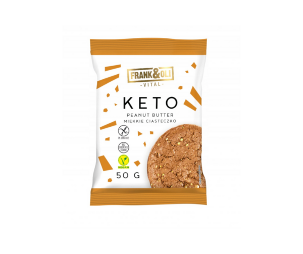 Keto Ciasteczko Peanut Butter 50g - Frank&Oli