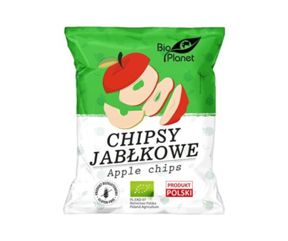 Chipsy Jabłkowe Bio 100 g - Bio Planet