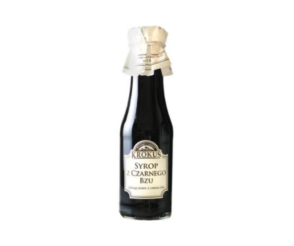 Syrop z czarnego bzu bezglutenowy 355 g (280 ml) - krokus