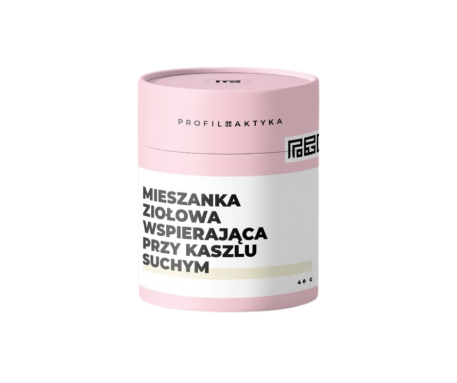 Mieszanka ziołowa wspierająca przy kaszlu suchym 40g- Profiltaktyka