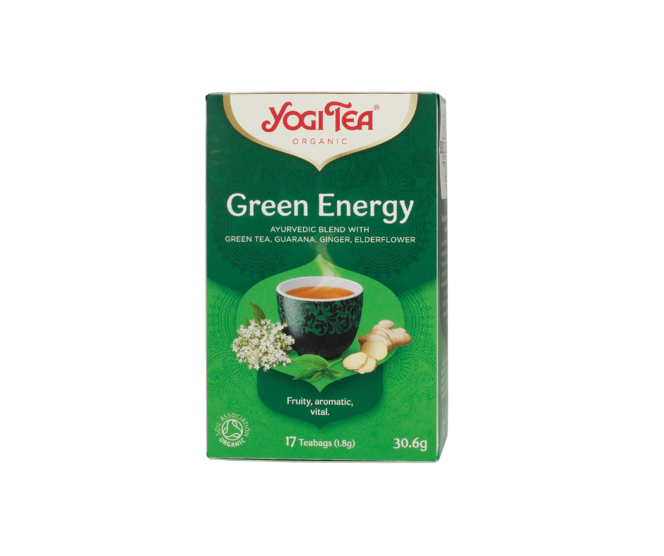 Herbata Zielona Energia (Green Energy) Bio (17 X 1,8 G) 30,6 G - YOGI TEA