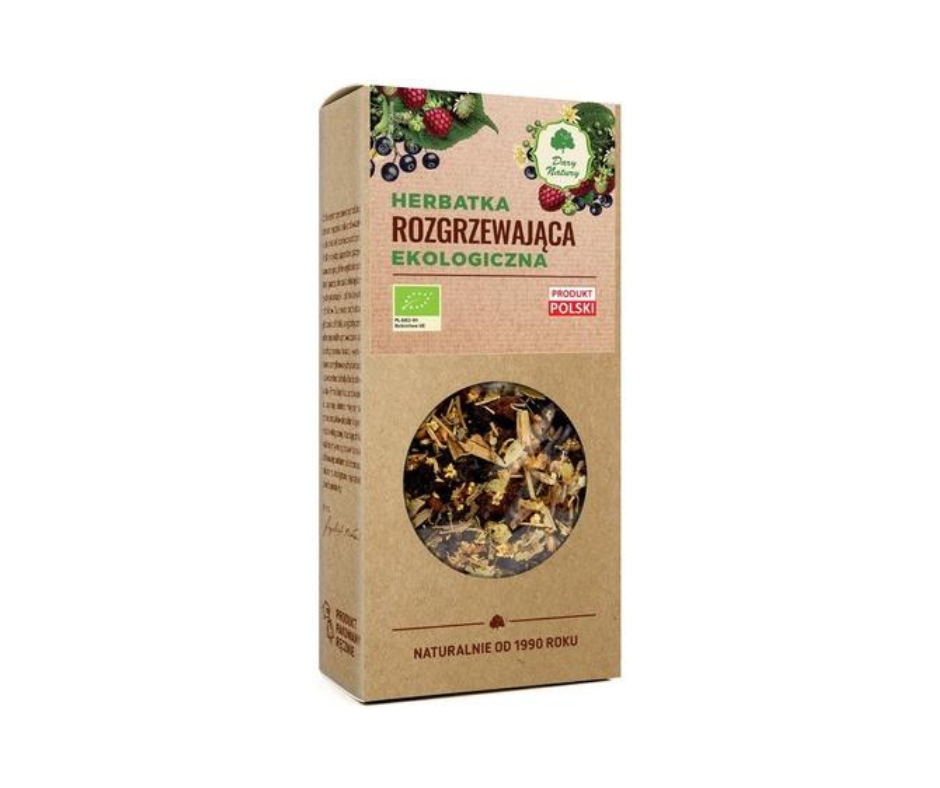 Herbatka Rozgrzewająca Bio 50 G - DARY NATURY