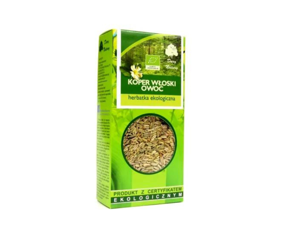 Koper Włoski Owoc Herbatka Ziołowa 50 g -Dary Natury