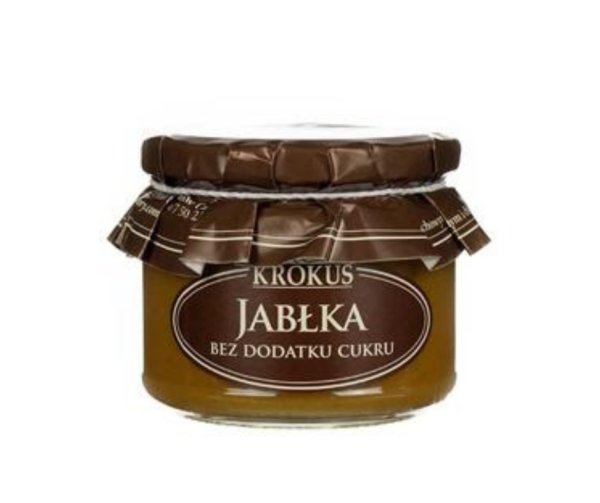 Powidła Jabłkowe Bez Dodatku Cukru 310g - Krokus