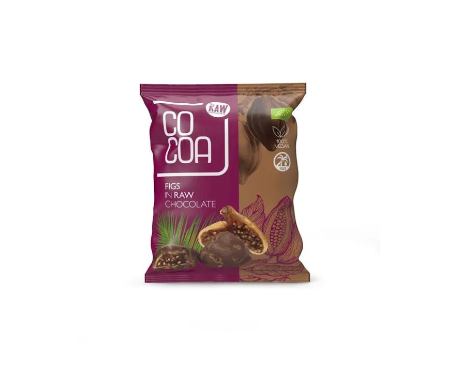 Figi w surowej czekoladzie BIO 70 g- Cocoa