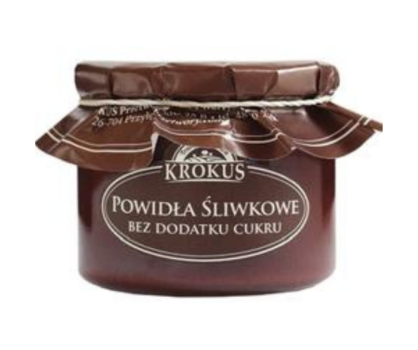Powidła Śliwkowe Śliwki Bez Dodatku Cukru 310g - Krokus