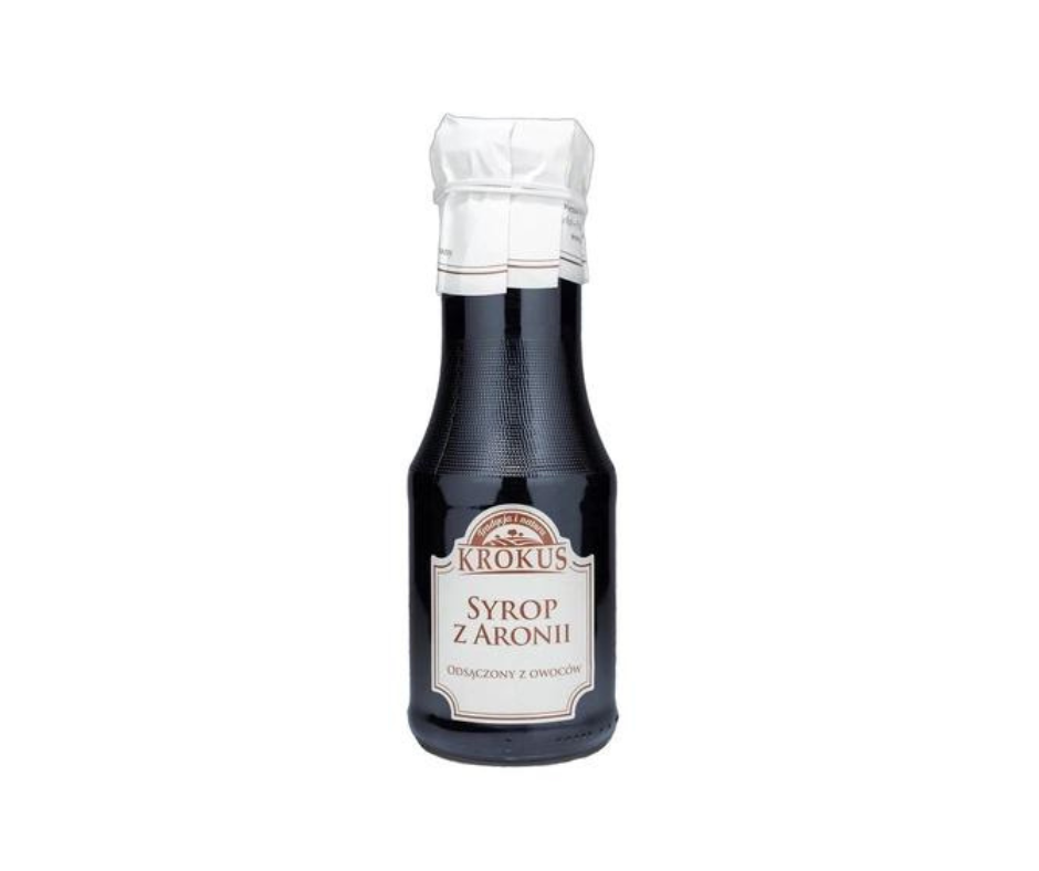 Syrop z aronii bezglutenowy 280ml (355g) - KROKUS