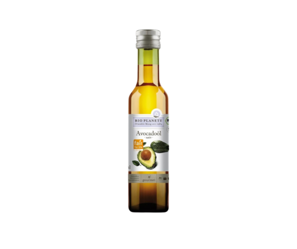 Olej z miąższu awokado tłoczony na zimno bio 250ml  - Bio Planete