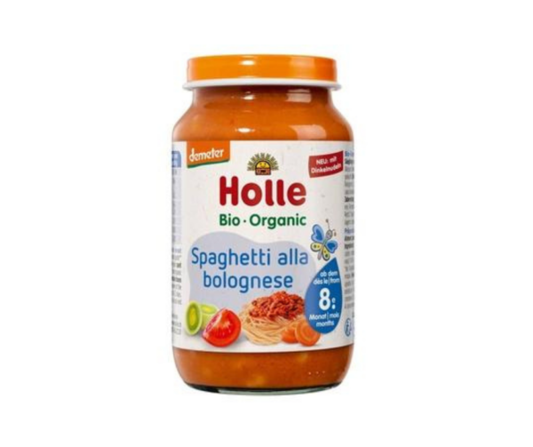 Obiadek Spaghetti Bez Dodatku Cukrów Od 8 Miesiąca Demeter Bio 220 G- HOLLE