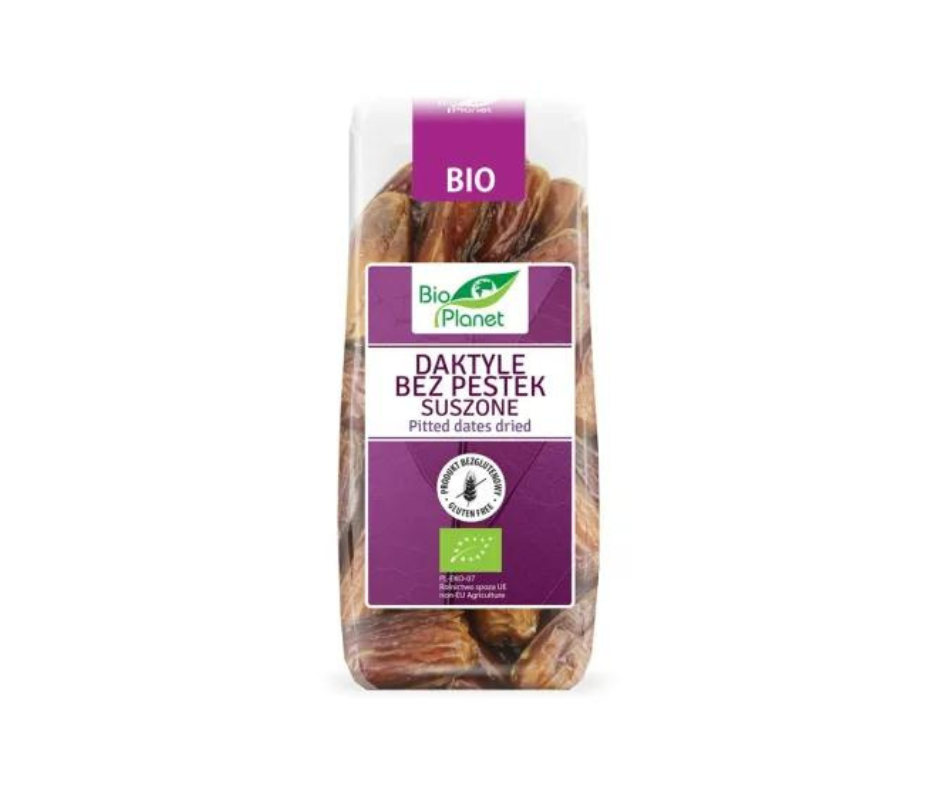 Daktyle bez Pestek Suszone Bezglutenowe Bio 150 g - Bio Planet