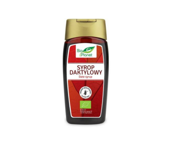 Syrop daktylowy bezglutenowy bio 250ml (340g) - Bio Planet