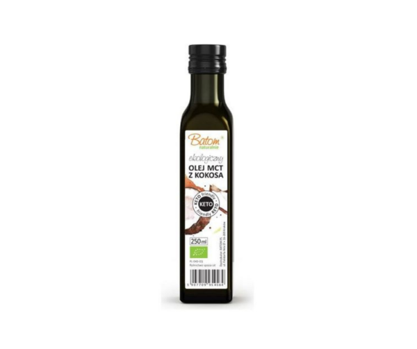 Olej mct z kokosa BIO 250ml- Batom