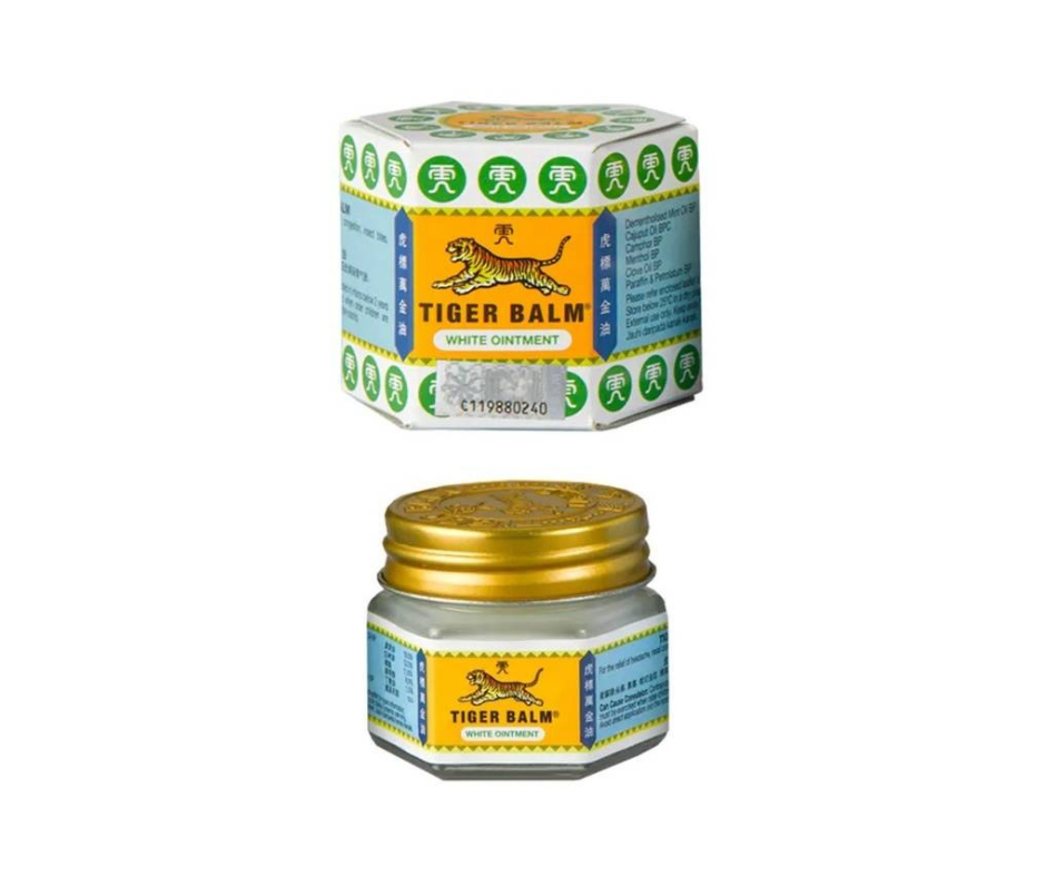 Maść tygrysia biała na bóle stawów 9 ML TIGER BALM WHITE - DABUR