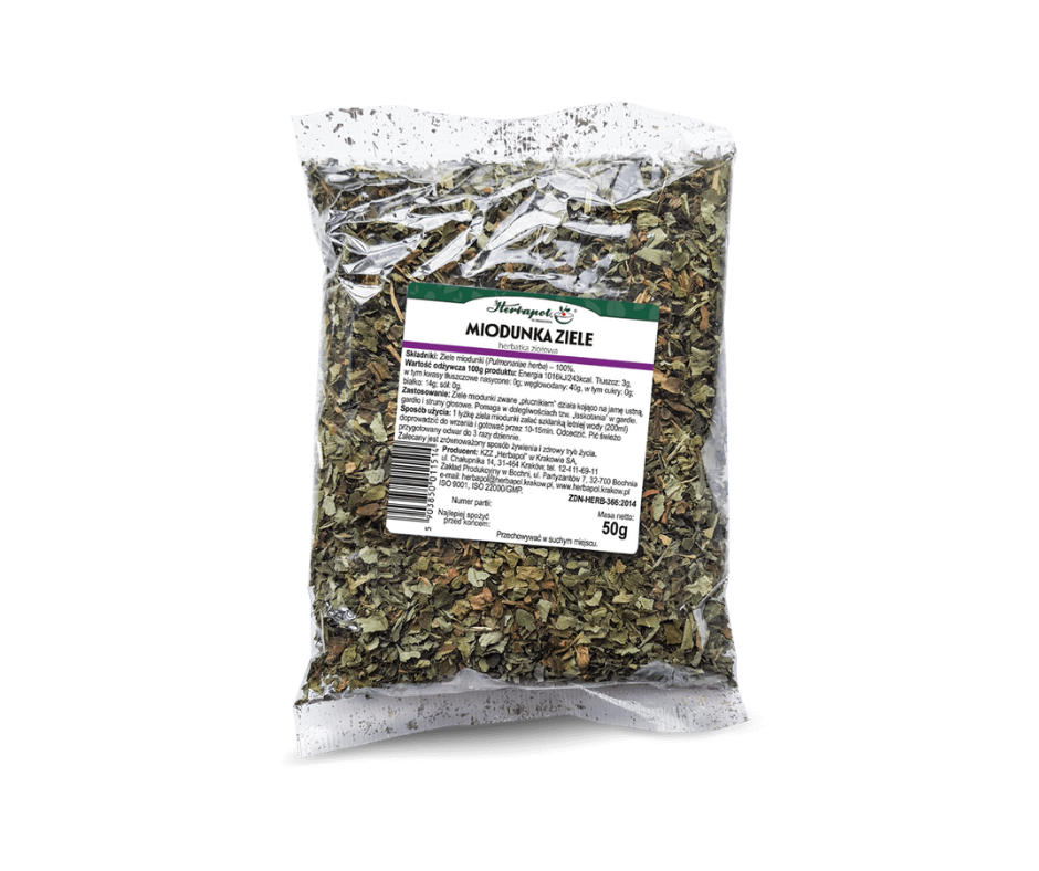 Miodunka ziele, herbatka ziołowa 50g- Herbapol