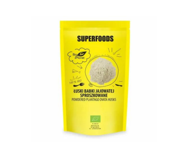 Łuski Babki Jajowatej Sproszkowane Bio 150 g - Bio Planet