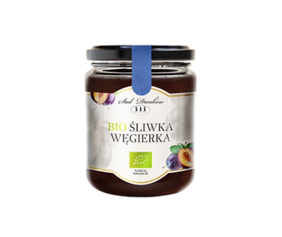 Śliwka Węgierka bez Dodatku Cukru Bio 270 g - Sad Danków