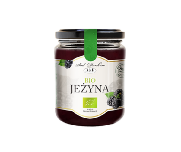 Jeżyna 80% Owoców Bez Cukru 260g - Sad Danków