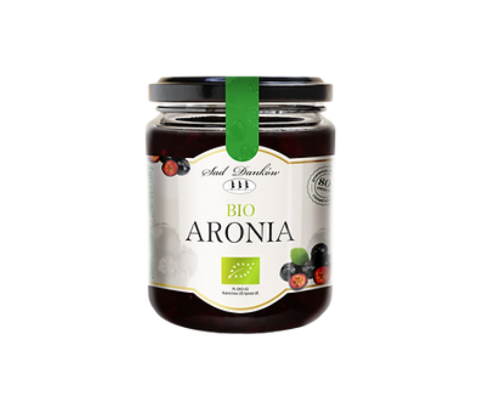 Aronia 80% Owoców Bez Cukru 260g - Sad Danków