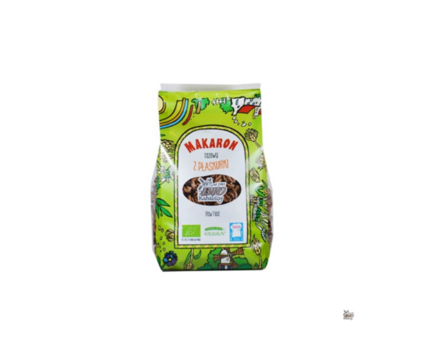 Makaron razowy z płaskurki świderki 400g- Babalscy