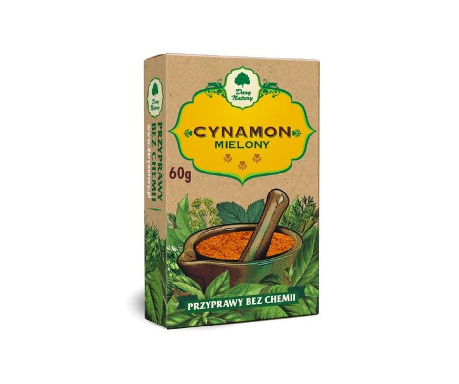 Cynamon mielony 60 G - Dary Natury