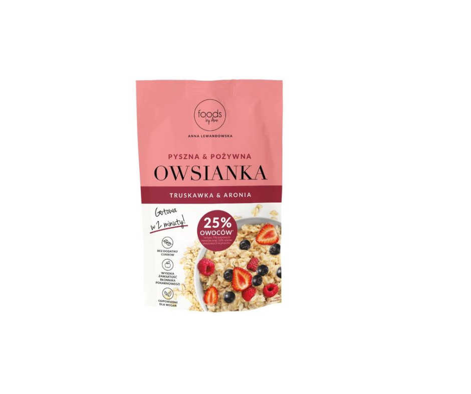 Owsianka Truskawka & Aronia -foods by Ann