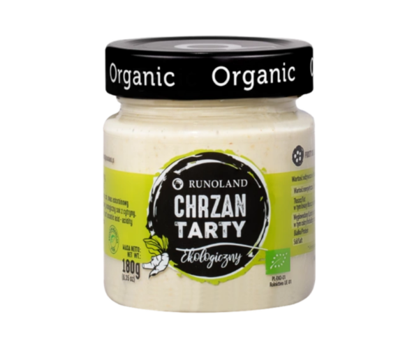 Chrzan tarty BIO 180 g- Runoland