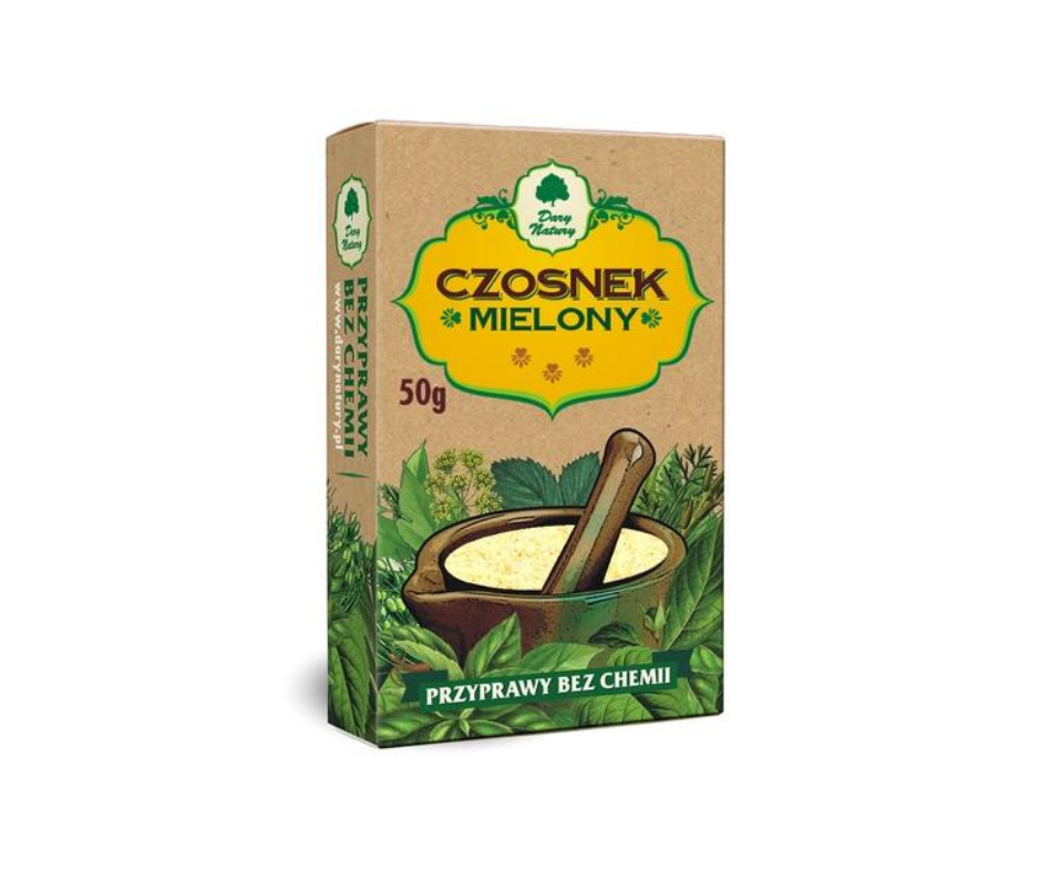 Czosnek Mielony 50 G - Dary Natury