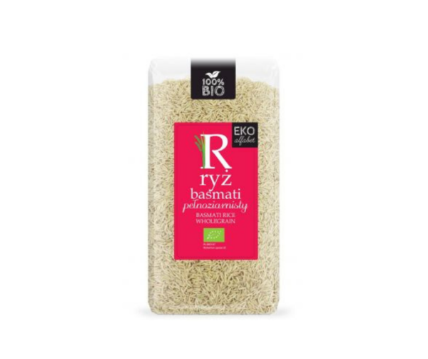 Ryż basmati pełnoziarnisty 500g - Eko Alfabet