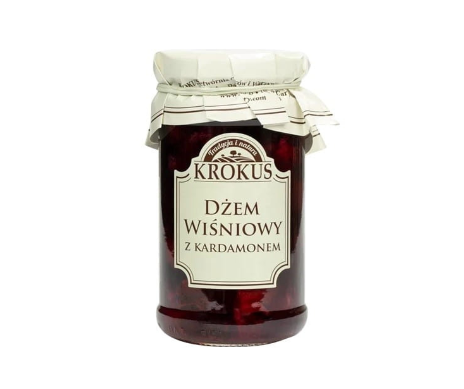 Dżem wiśniowy z kardamonem 235g- Krokus