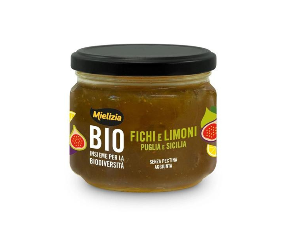 Mus Figowy Z Cytryną Bio 250 G - Mielizia