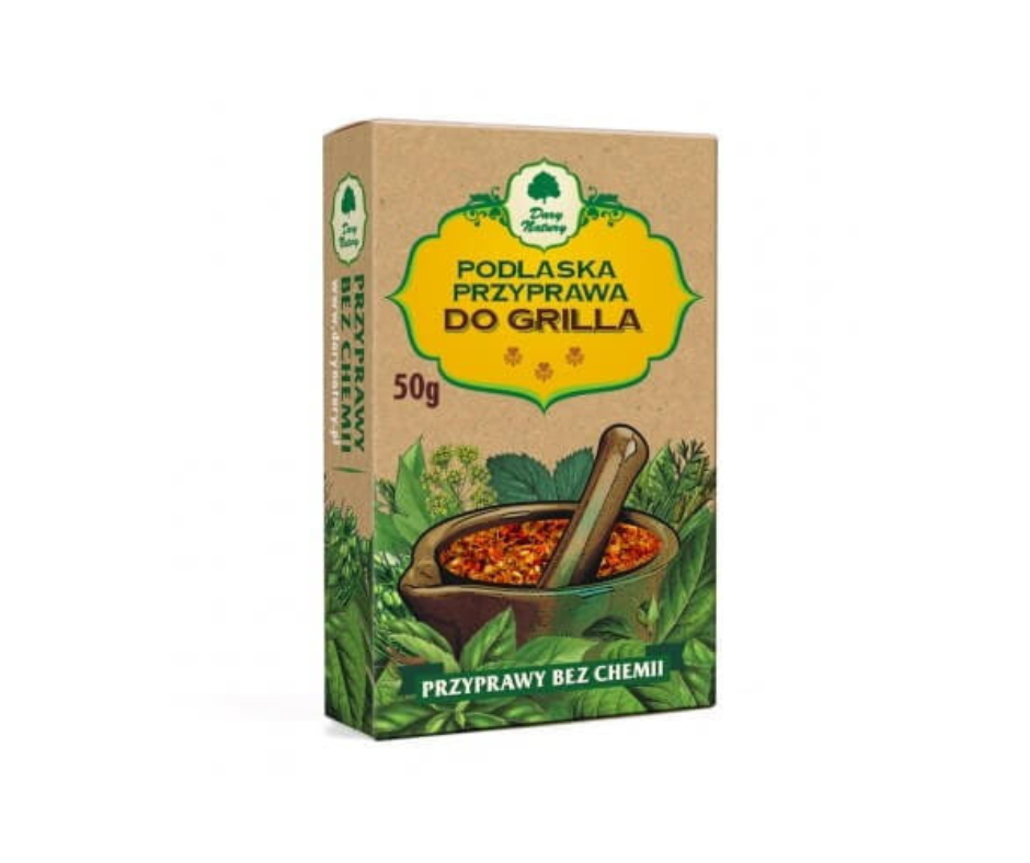 Podlaska przyprawa do grilla 50G - Dary Natury