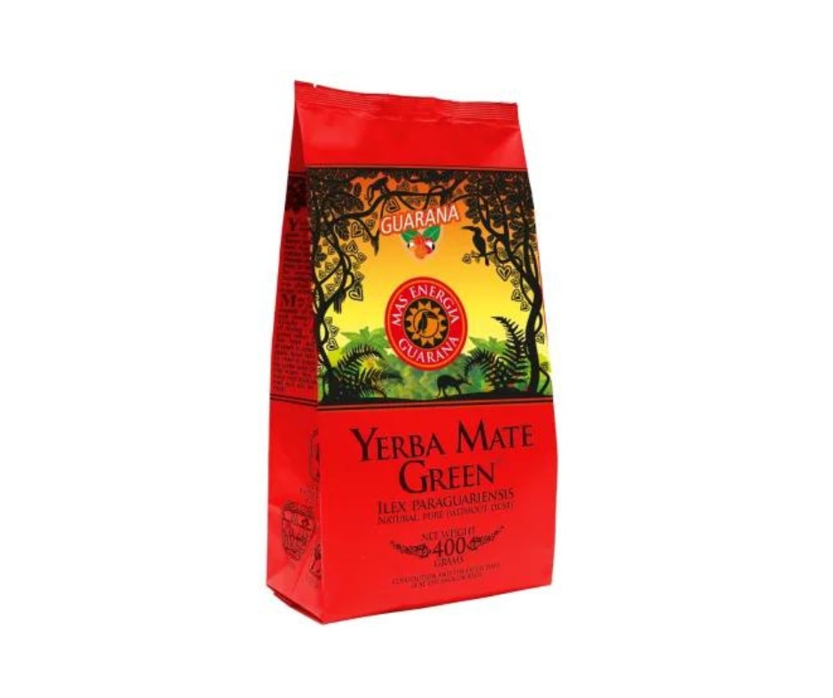 Yerba Mate Green 400 g Mas Energia Guarana