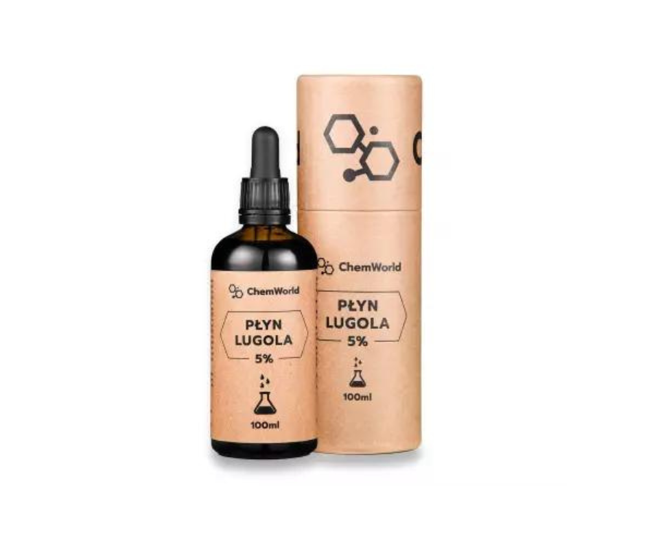 Płyn Lugola 5% Jod 100 ml - Chemworld