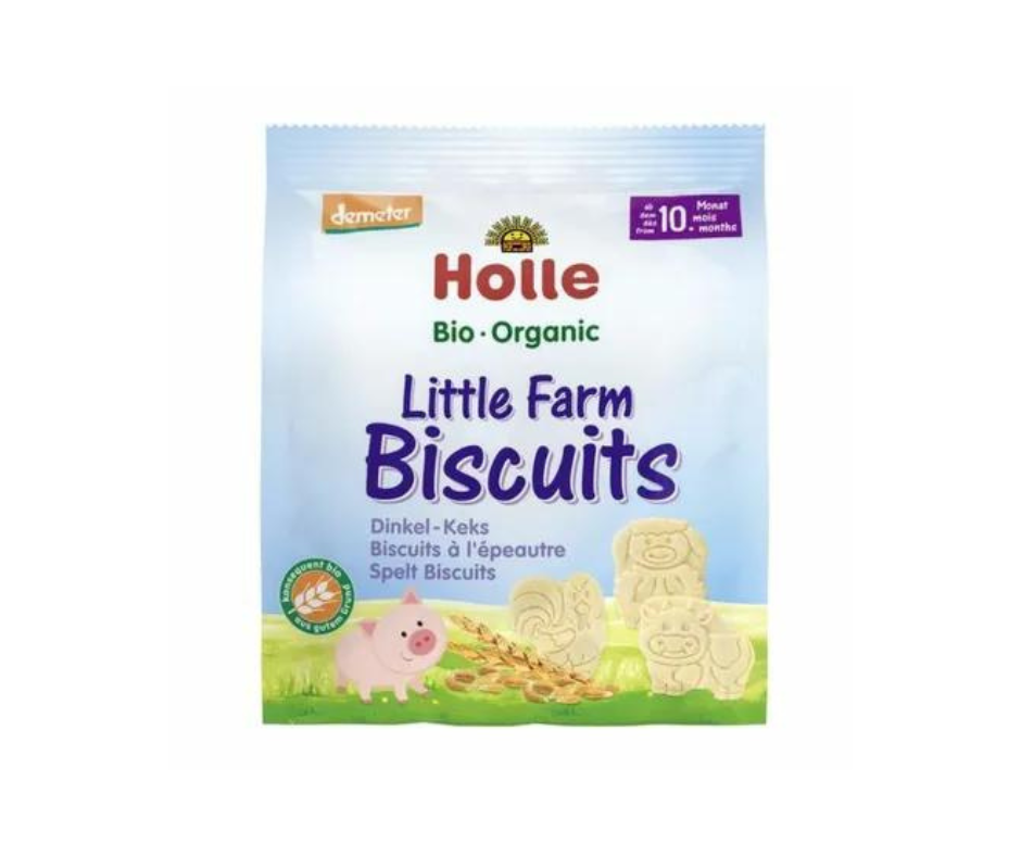Ciasteczka Orkiszowe Mała Farma Bio Demeter 100 g - Holle