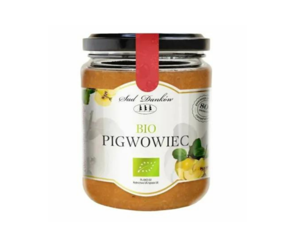 Pigwowiec 80 % z Cukrem Trzcinowym Bio 250 g - Sad Danków