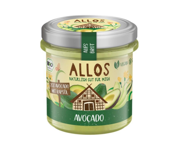 Pasta Kremowa z Awokado Bezglutenowa 140g - Allos