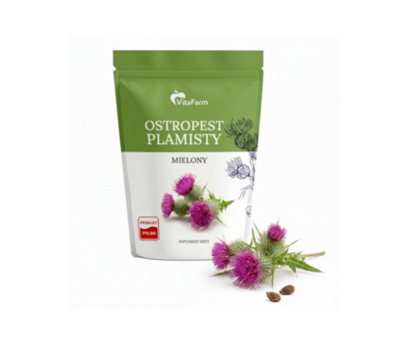 Ostropest Plamisty mielony 500 g- VitaFarm