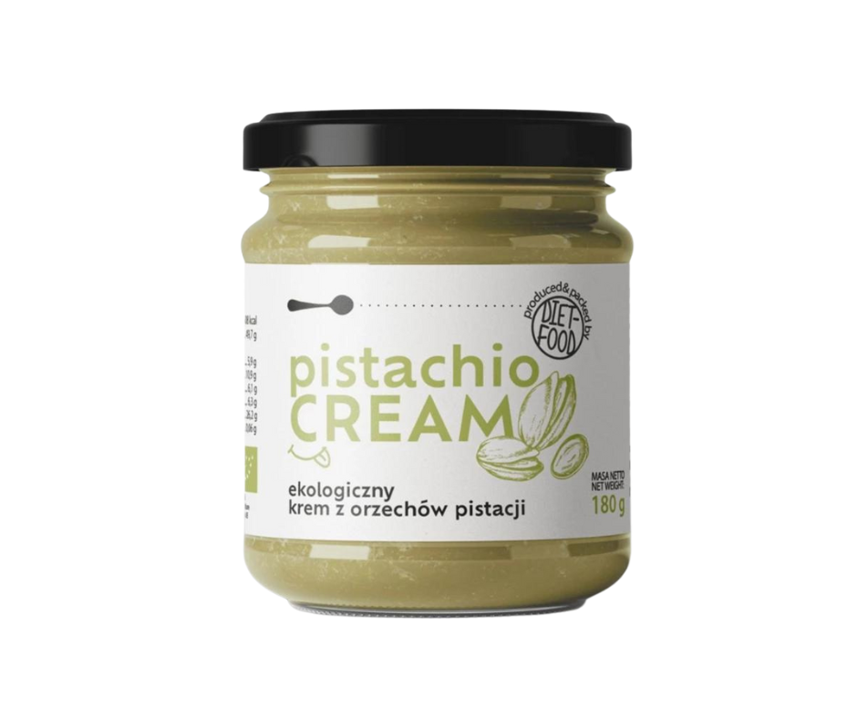 Krem z orzechów pistacji bio 180g- Diet Food