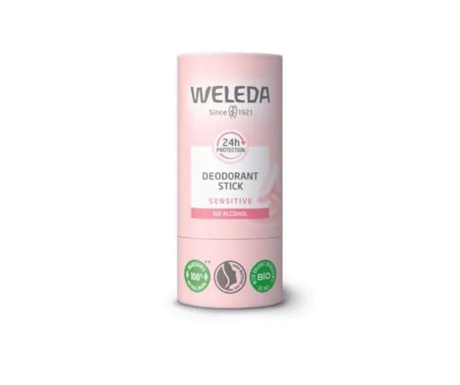 Weleda dezodorant w sztyfcie dla skóry wrażliwej, 50 g