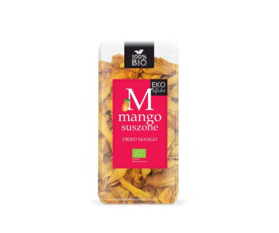 Mango suszone 100 g Bio -Eko Alfabet
