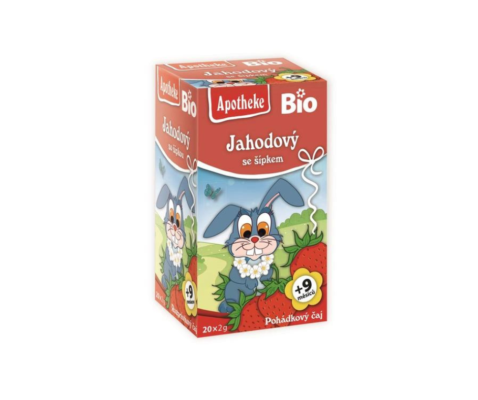 Herbata Dla Dzieci Dzika Róża, Truskawka Po 9 Miesiącu Bio (20 X 2 G) 40 G - APOTHEKE