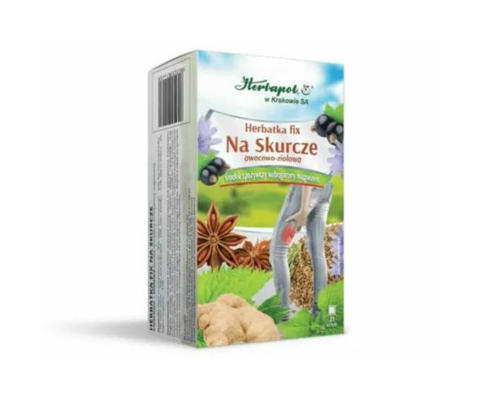 Herbatka na Skurcze FIX 42 g (21x 2 g) - Herbapol Kraków