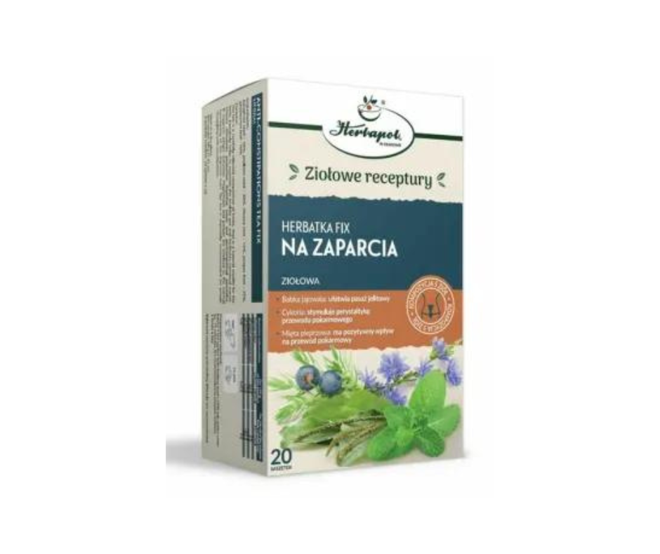 Herbatka na zaparcia fix 40 g (20x 2 g) - Herbapol Kraków